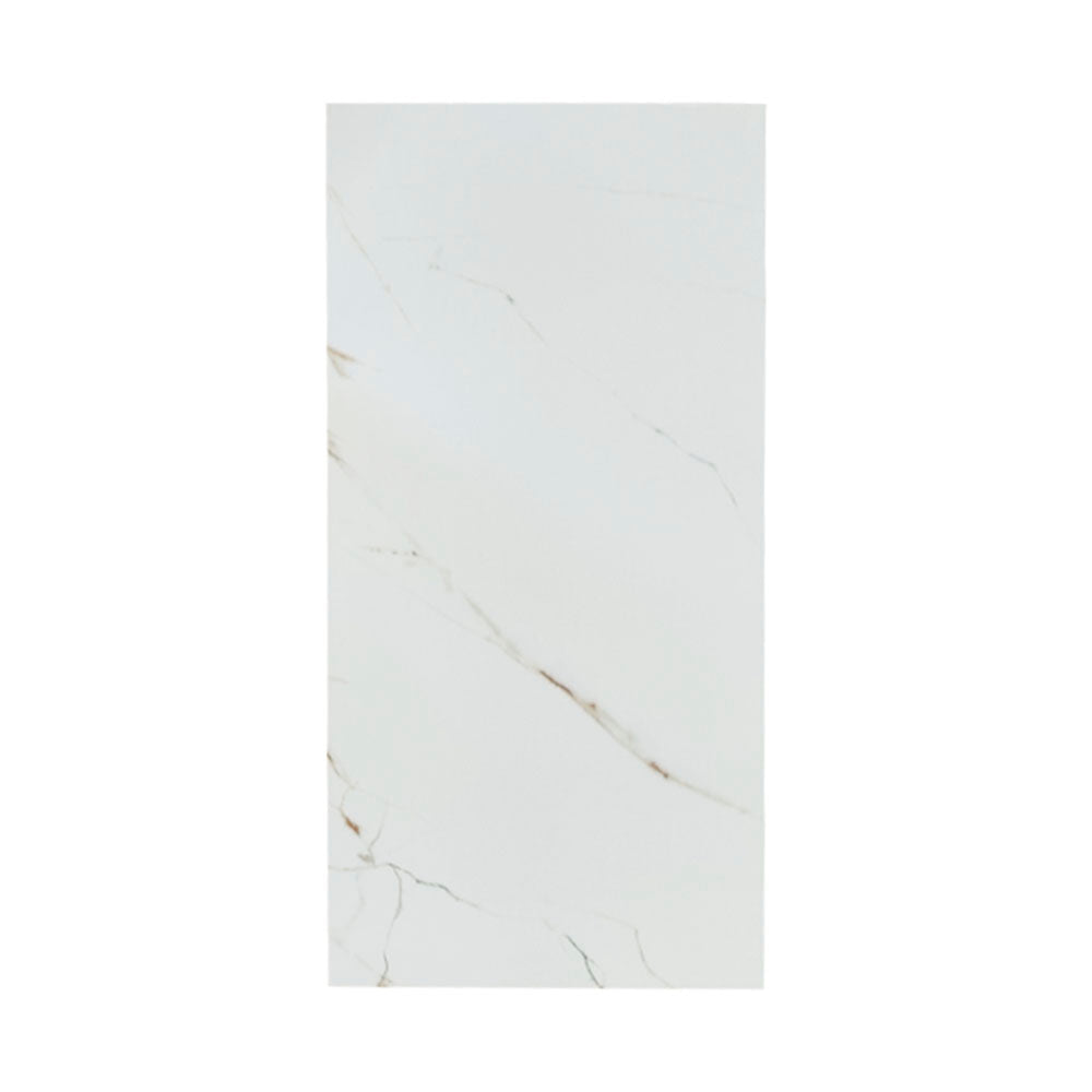 Revestimiento de Pared efecto Mármol Calacatta Alba 120x60cm - Panel impermeable y fácil instalación