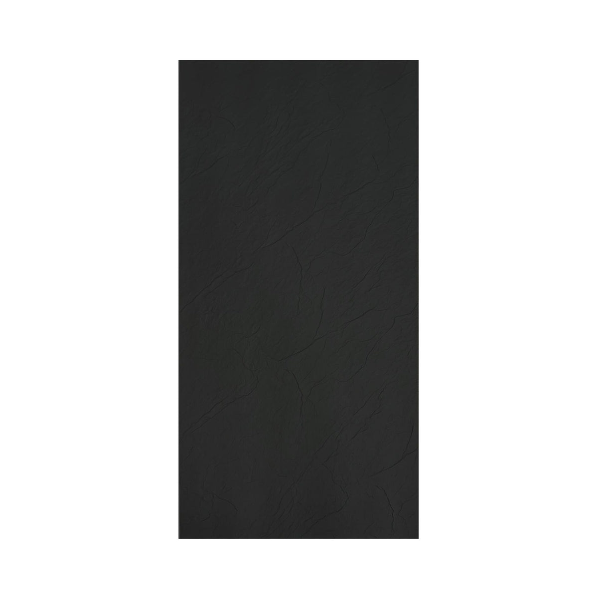 Panel Mural de Piedra Flexible Natural Slim Florencia Negro 120x60 - Revestimiento Pared impermeable