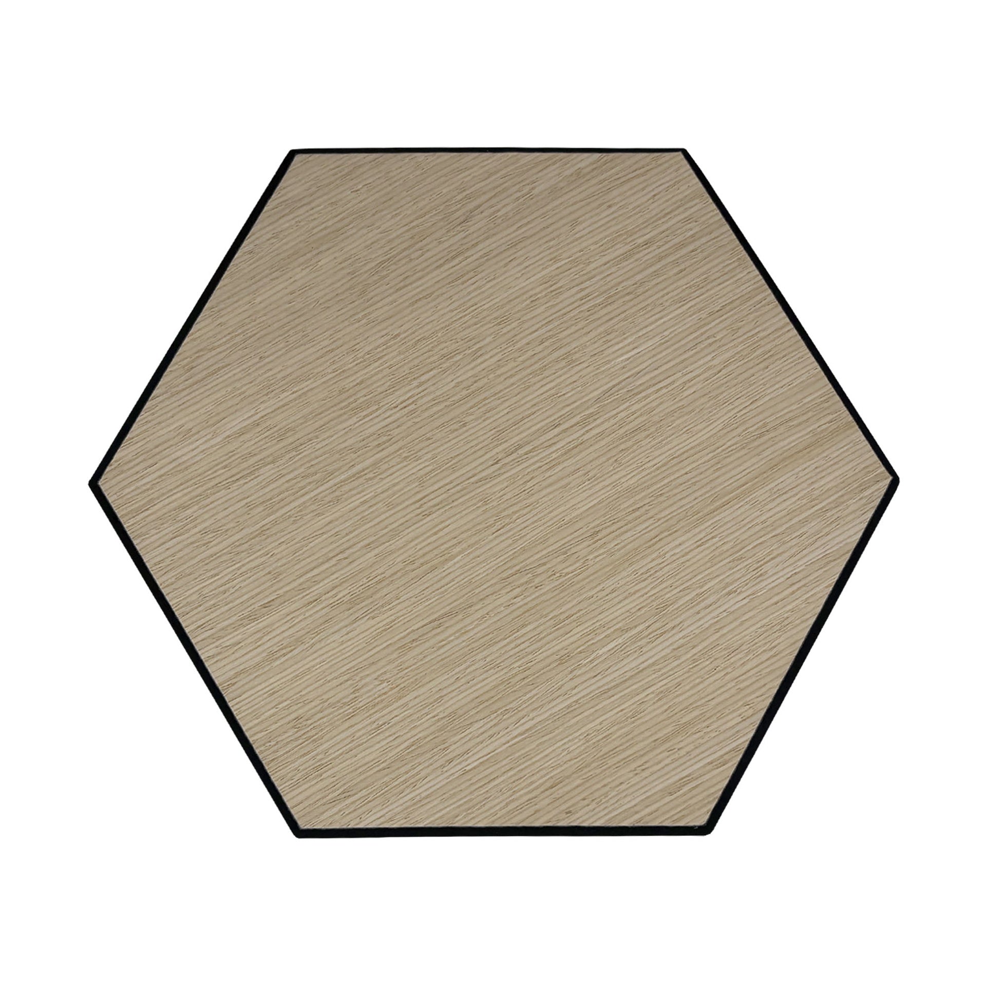 Pack 5 Panel Acústico de Pared Hexagonal Madera Claro - Aarhus 30x30x1cm
