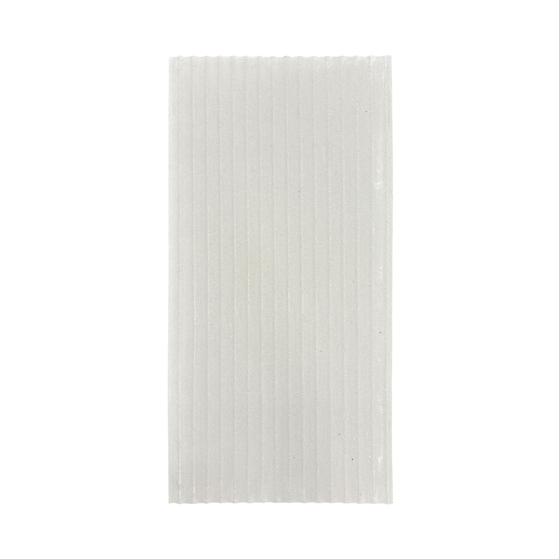 Panel Mural de Piedra Flexible Natural Trento Gris Claro 120x60cm - Revestimiento Pared impermeable