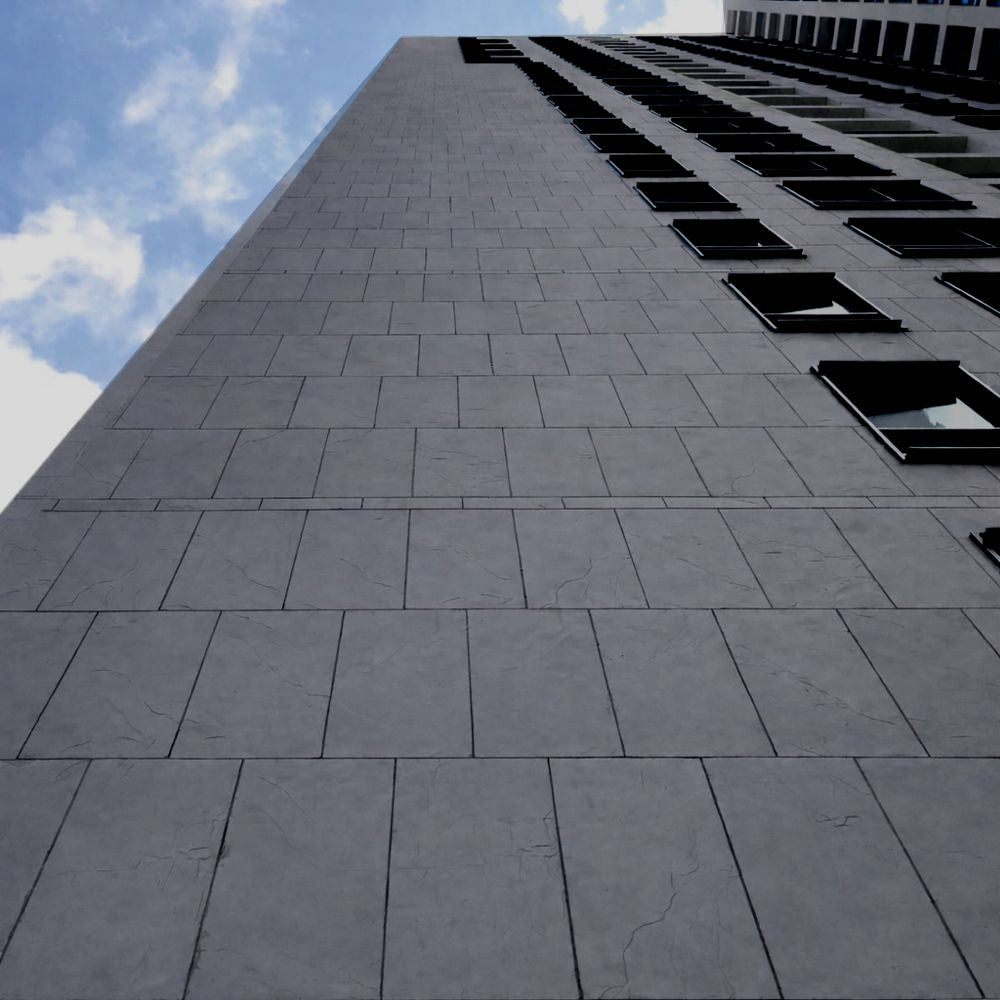 Panel Mural de Piedra Flexible Natural Florence Gris Oscuro 118x58cm - Revestimiento Pared impermeable