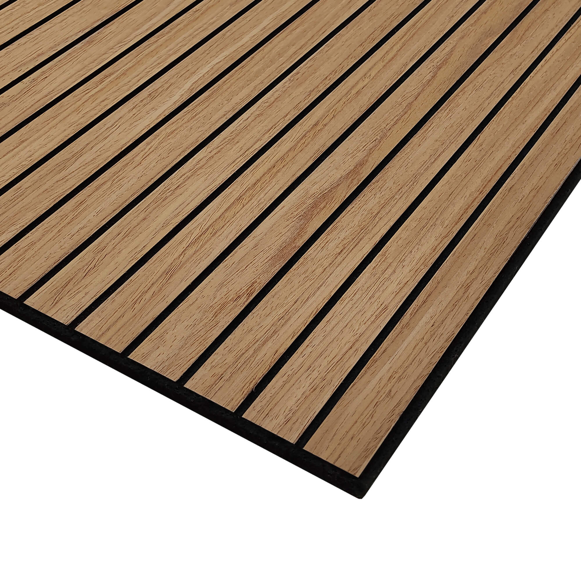 Pack 10 Panel Acústico de Pared Cuadrado Roble Natural - Pure 60x60x2cm