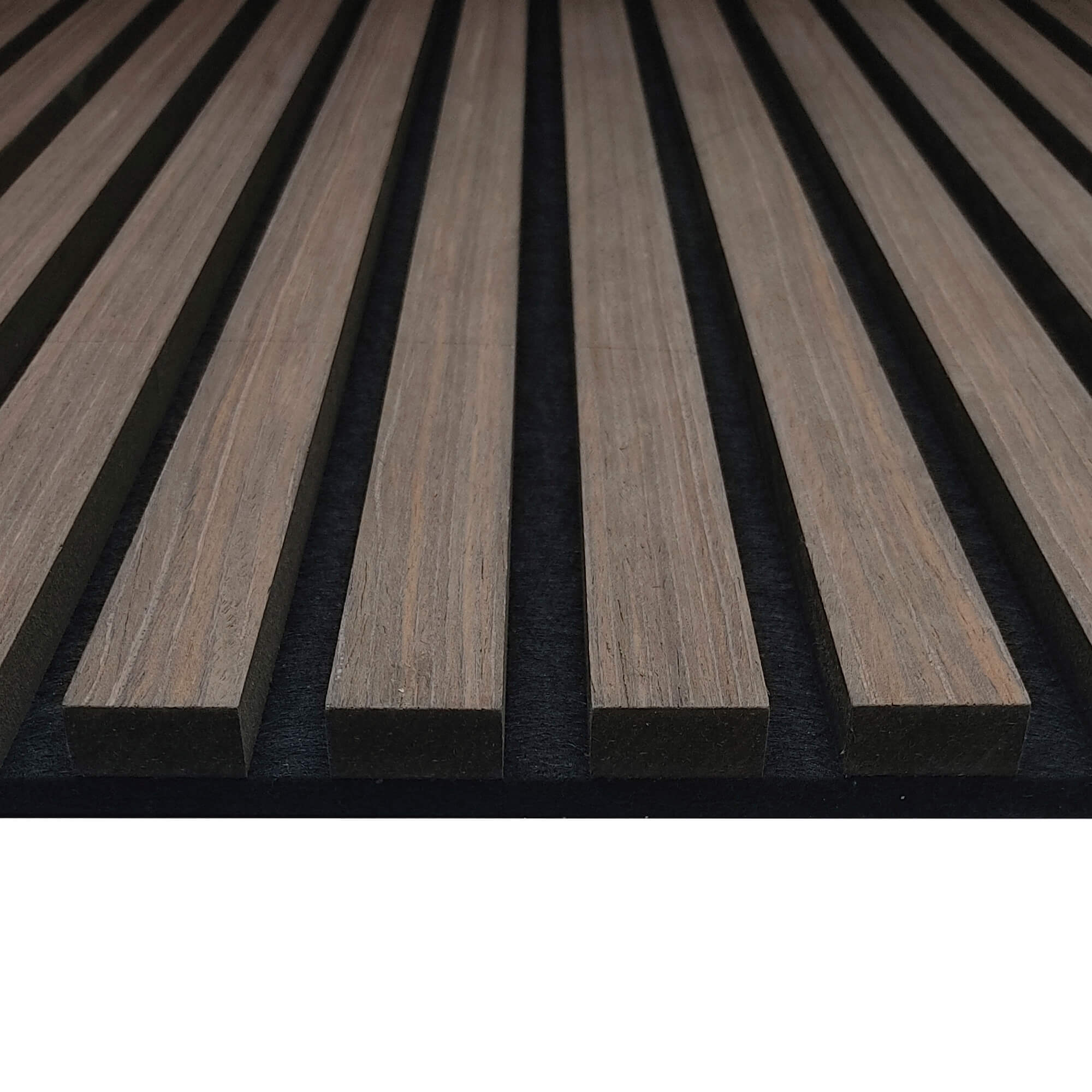Pack 4 Panel Acústico de Pared Rectangular Roble Oscuro - Fog 120x60x2cm