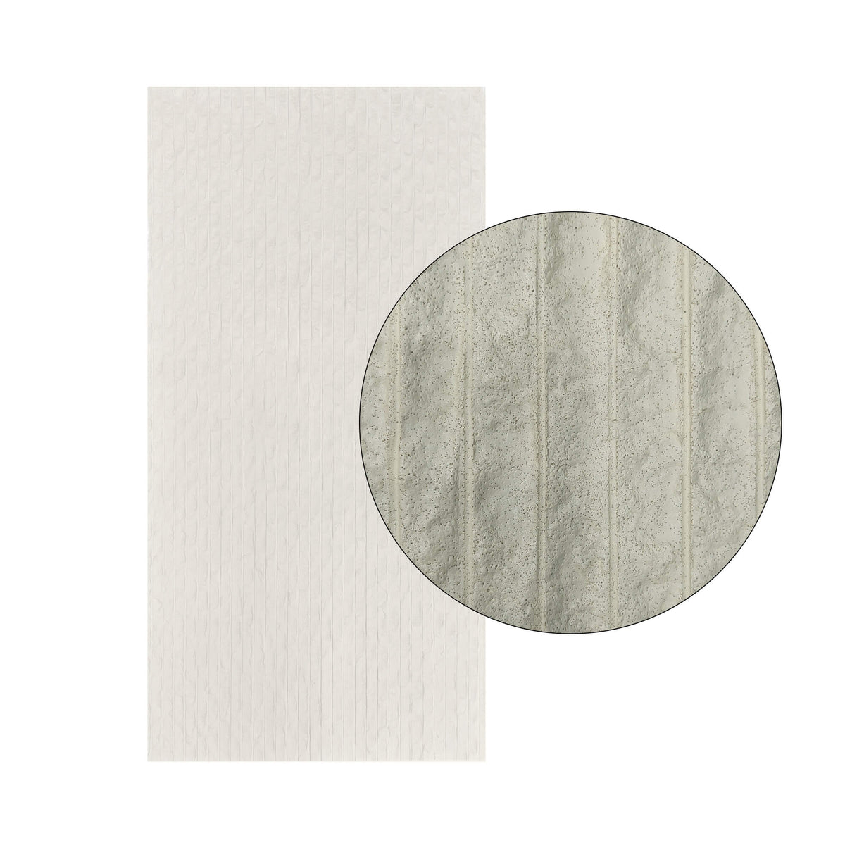 Panel Mural de Piedra Flexible Natural Slim Dolomites Quartz Beige 120x60
