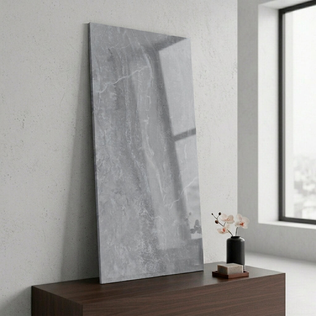 Revestimiento de Pared efecto Mármol Onix Perla 120x60cm - Panel impermeable y fácil instalación