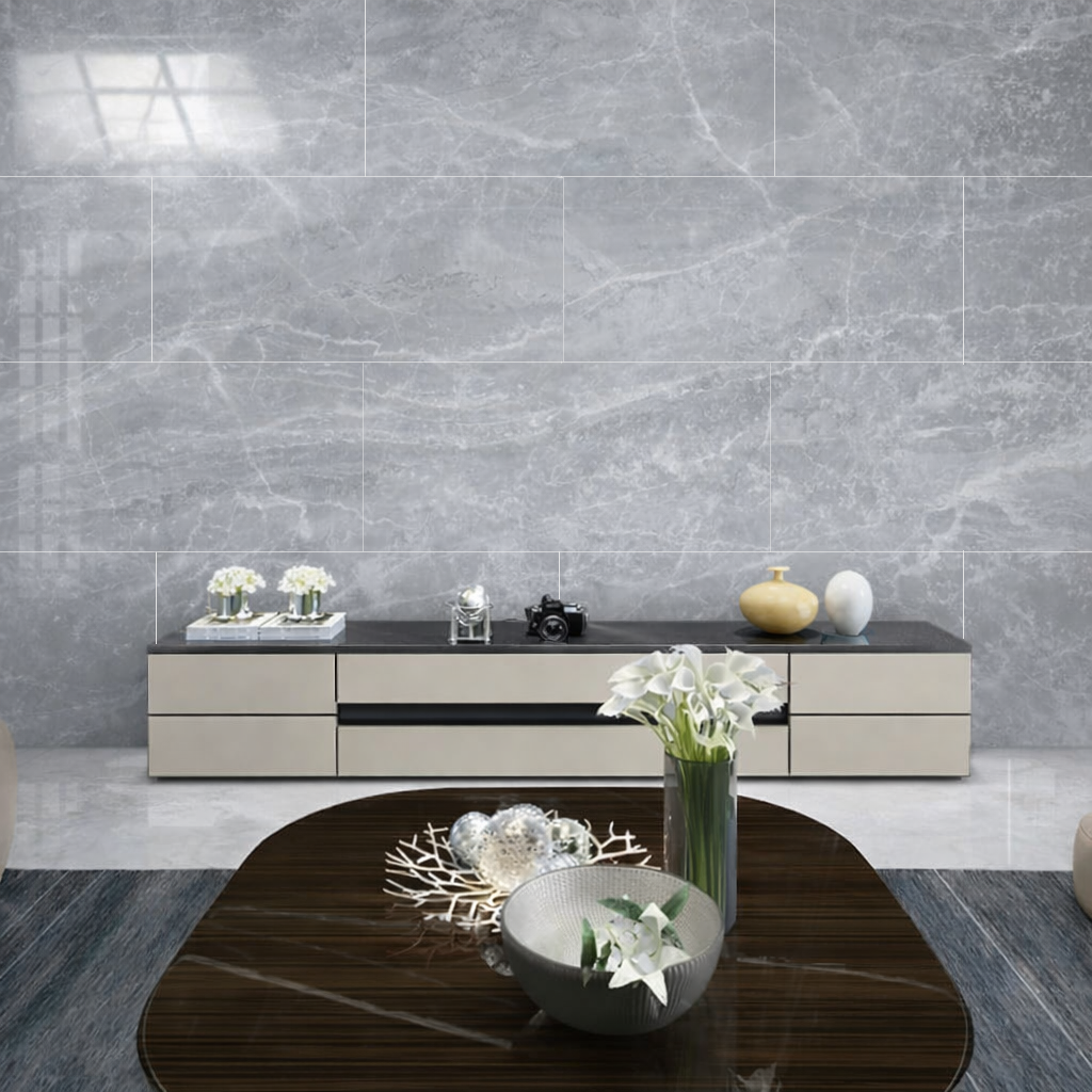 Revestimiento de Pared efecto Mármol Onix Perla 120x60cm - Panel impermeable y fácil instalación