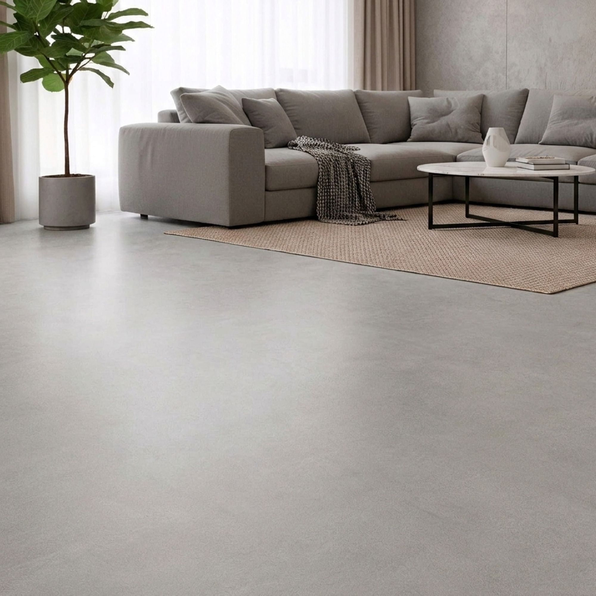 Suelo Vinílico SPC Click Gris con Aislante incorporado - Copenhagen Pearl 920x460x5mm
