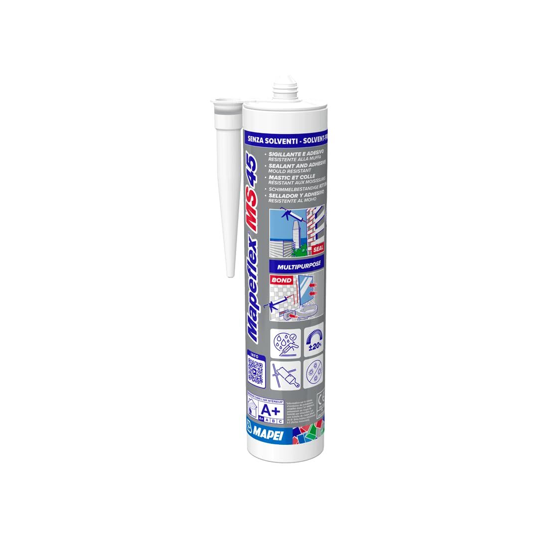 Cartucho de Mapeflex MS 45 sellador y adhesivo multifunción