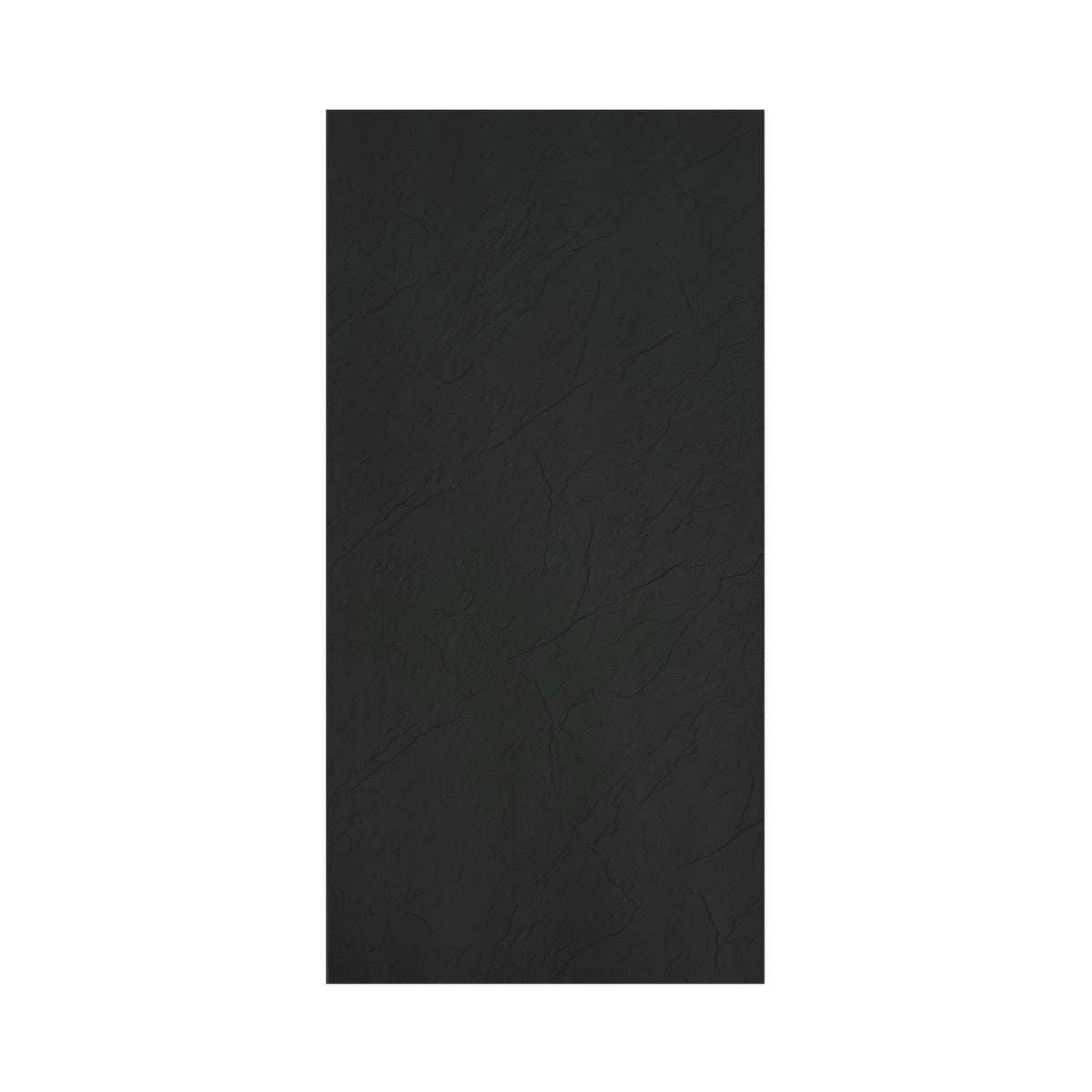 Panel Mural de Piedra Flexible Natural Slim Florencia Negro 120x60 - Revestimiento Pared impermeable