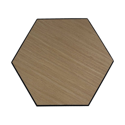 Pack 5 Panel Acústico de Pared Hexagonal Madera Natural - Turku 30x30x1cm