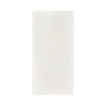 Panel Mural de Piedra Flexible Natural Trieste Mosaic Blanco 118x58cm - Revestimiento Pared impermeable