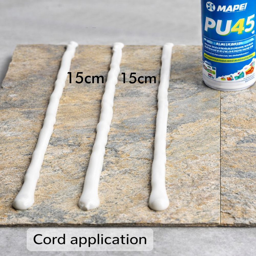 Sellador y Adhesivo de Poliuretano de Alto Módulo Mapeflex PU 45 FT -  Rápido y Pintable