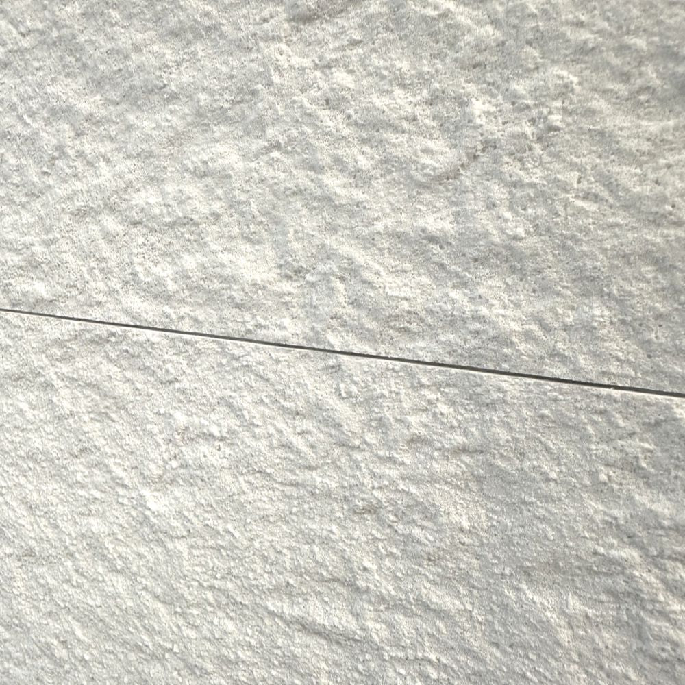 Panel Mural de Piedra Flexible Natural Napoles Blanco 120x60cm - Revestimiento Pared impermeable