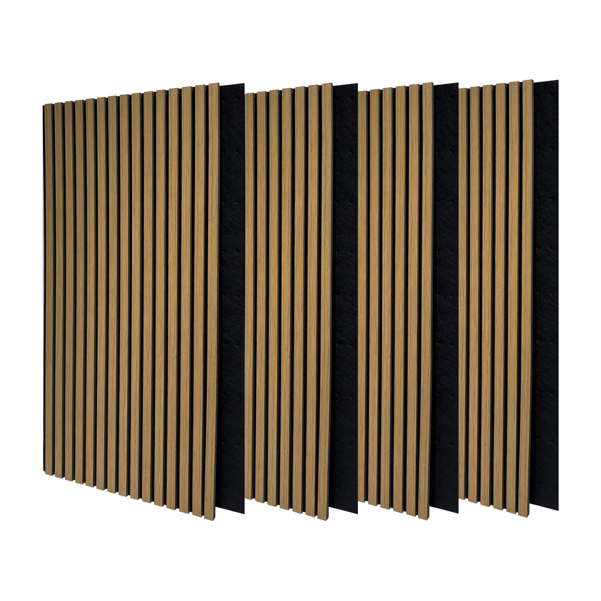 Pack Panel Acústico de Pared Rectangular Roble Natural - Calm 120x60