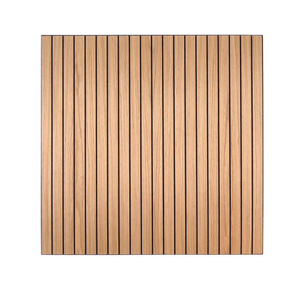 Panel Acústico de Pared Cuadrado Roble Natural - Pure 60x60x1cm