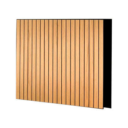 Panel Acústico de Pared Cuadrado Roble Natural - Pure 60x60x1cm