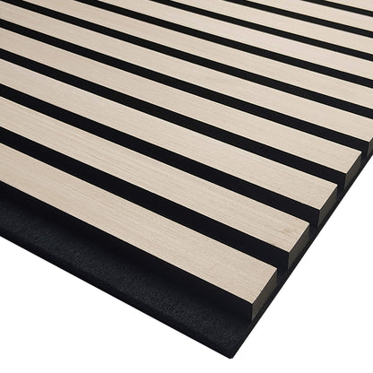 Pack 4 Panel Acústico de Pared Rectangular Roble Claro - Soft 120x60x2cm