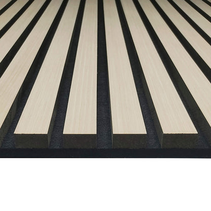 Pack 4 Panel Acústico de Pared Rectangular Roble Claro - Soft 120x60x2cm