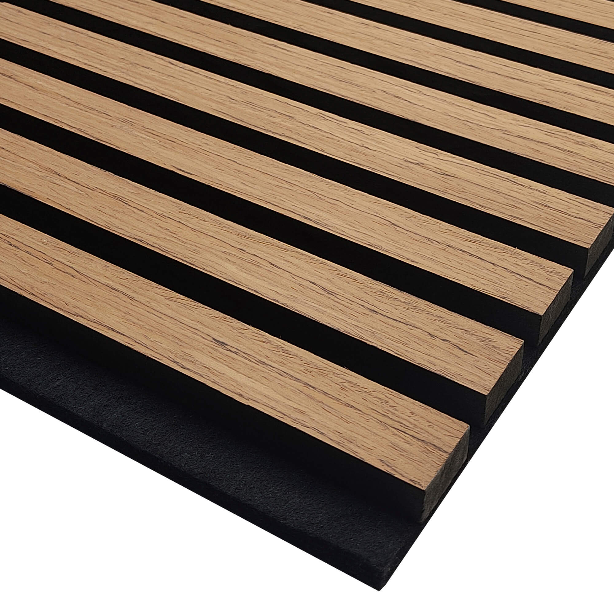 Pack 4 Panel Acústico de Pared Rectangular Roble Natural - Calm 120x60x2cm