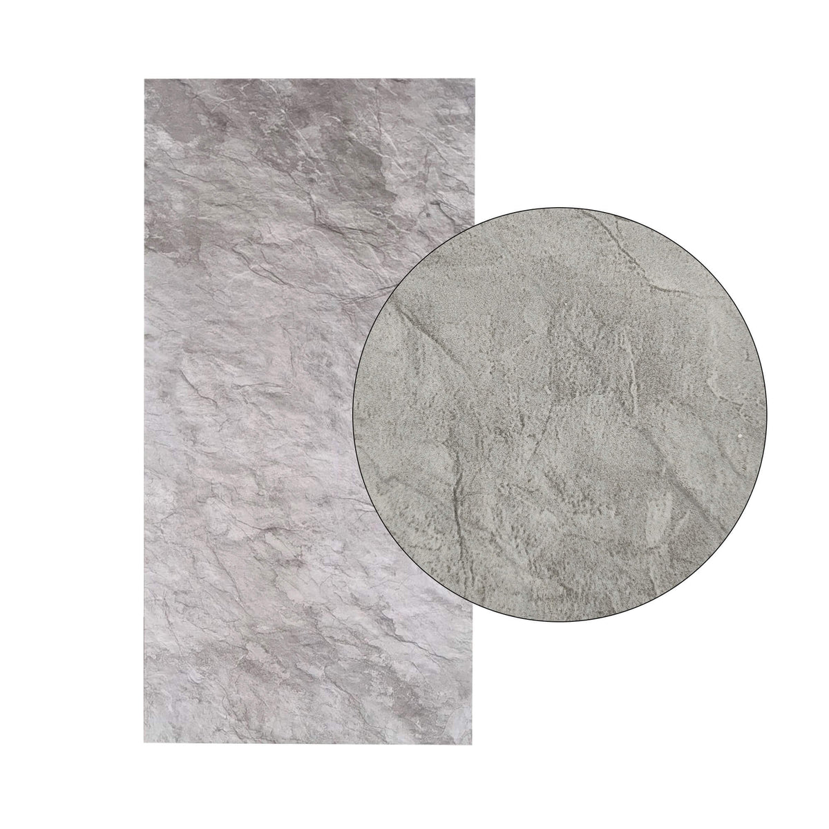 Panel Mural de Piedra Flexible Natural Slim Catania Gris Oscuro 120x60