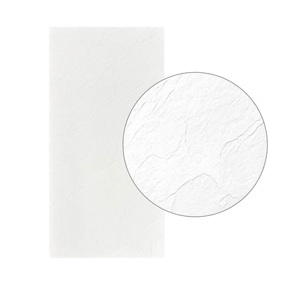 Panel Mural de Piedra Flexible Natural Florence Blanco 118x58cm - Revestimiento Pared impermeable