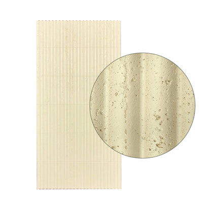 Panel Mural de Piedra Flexible Natural Slim Pompeya Beige 120x60