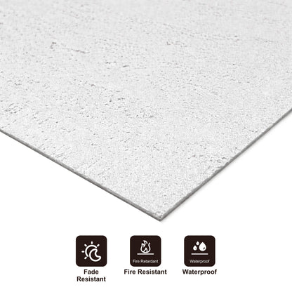 Panel Mural de Piedra Flexible Natural Roma Gris 120x60cm - Revestimiento Pared impermeable