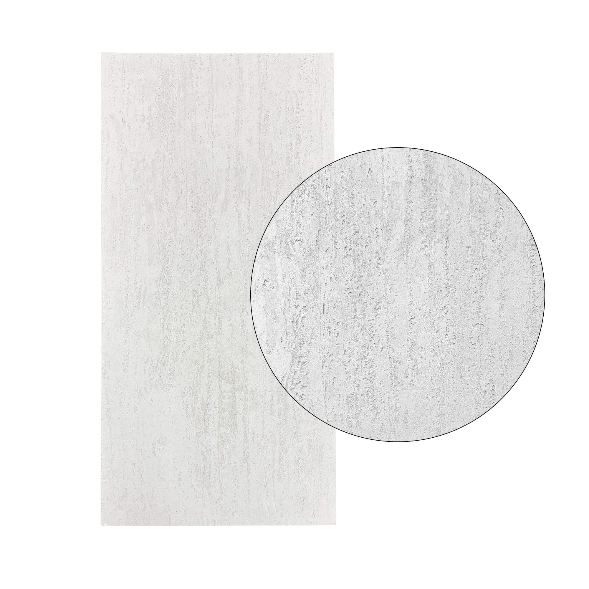 Panel Mural de Piedra Flexible Natural Rome Gris 120x60cm - Revestimiento Pared impermeable