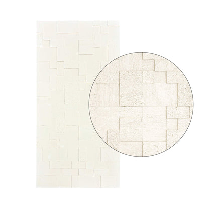 Panel Mural de Piedra Flexible Natural Siena Travertine Beige 120x60cm - Revestimiento Pared impermeable