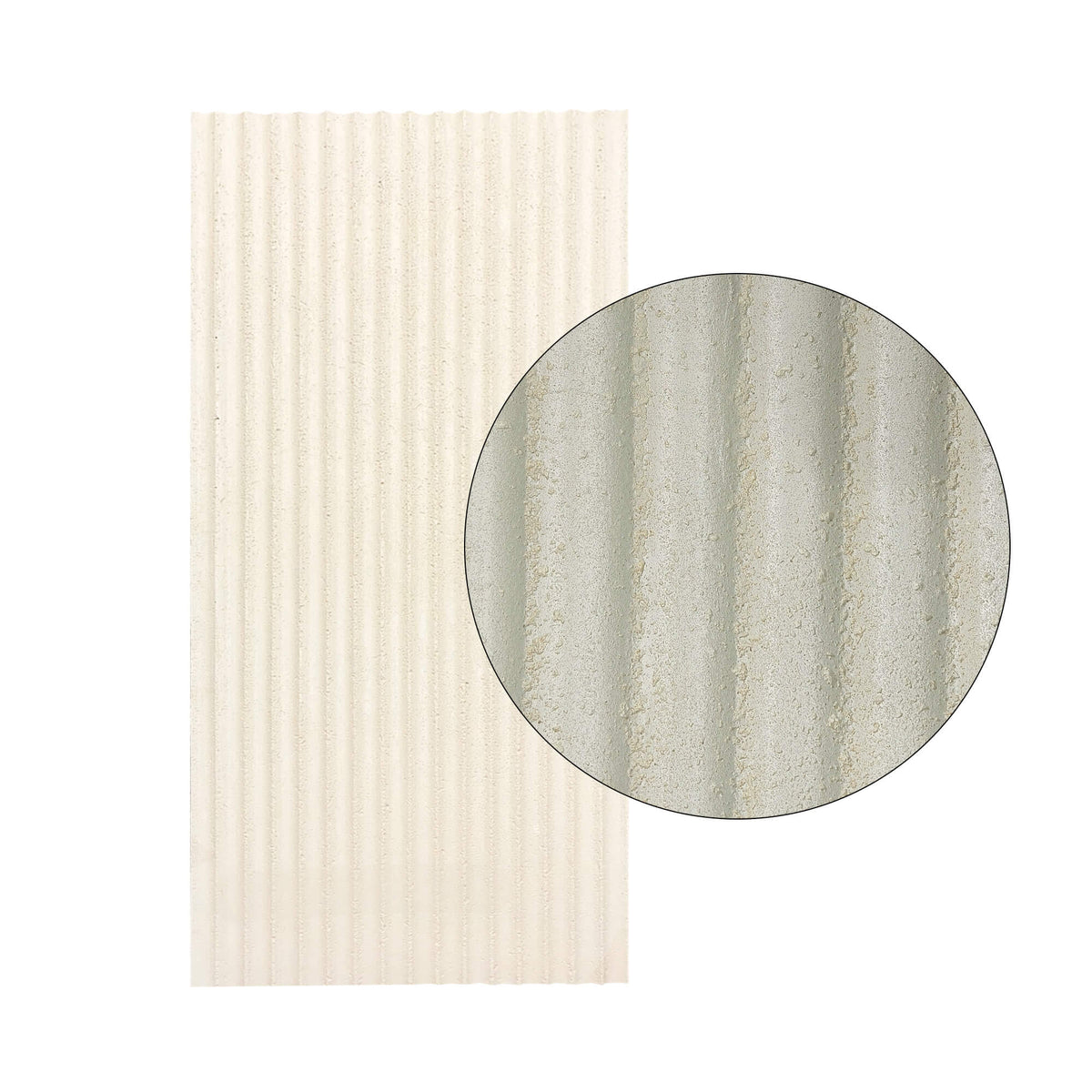 Panel Mural de Piedra Flexible Natural Slim Trento Beige 120x58