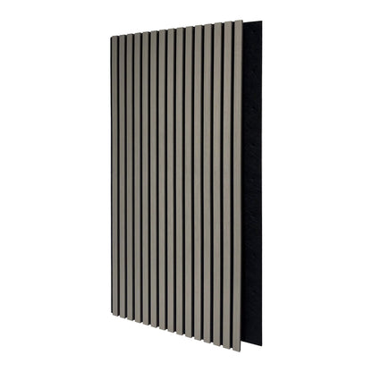Panel Acústico de Pared Rectangular Madera Gris - Nordic 120x60