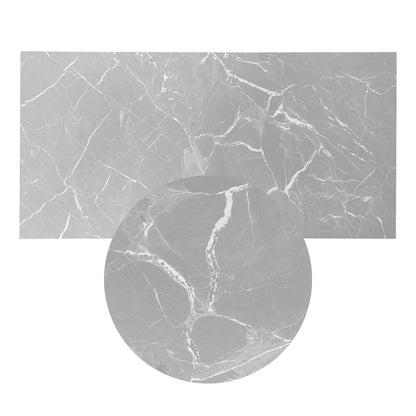 Revestimiento de Pared efecto Mármol Carrara Luna 120x60cm - Panel impermeable y fácil instalación