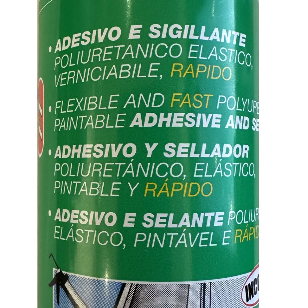 Sellador y Adhesivo de Poliuretano de Alto Módulo Mapeflex PU 45 FT -  Rápido y Pintable