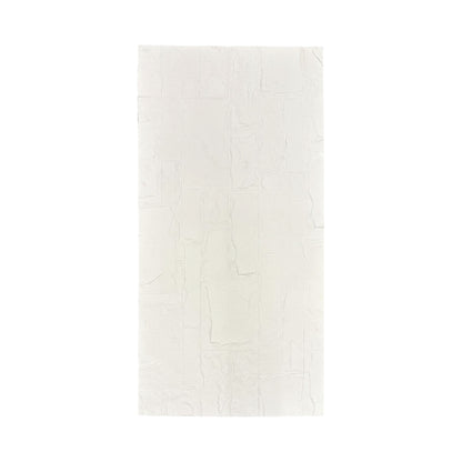 Panel Mural de Piedra Flexible Natural Bari Blanco 120x60cm - Revestimiento Pared impermeable