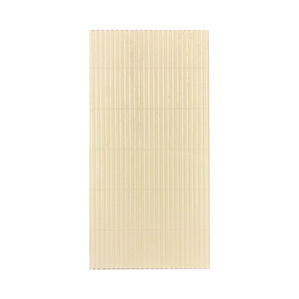 Panel Mural de Piedra Flexible Natural Slim Pompeya Beige 120x60 - Revestimiento Pared impermeable