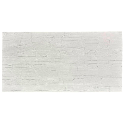 Panel Mural de Piedra Flexible Natural Arezzo Blanco 120x60cm - Revestimiento Pared impermeable