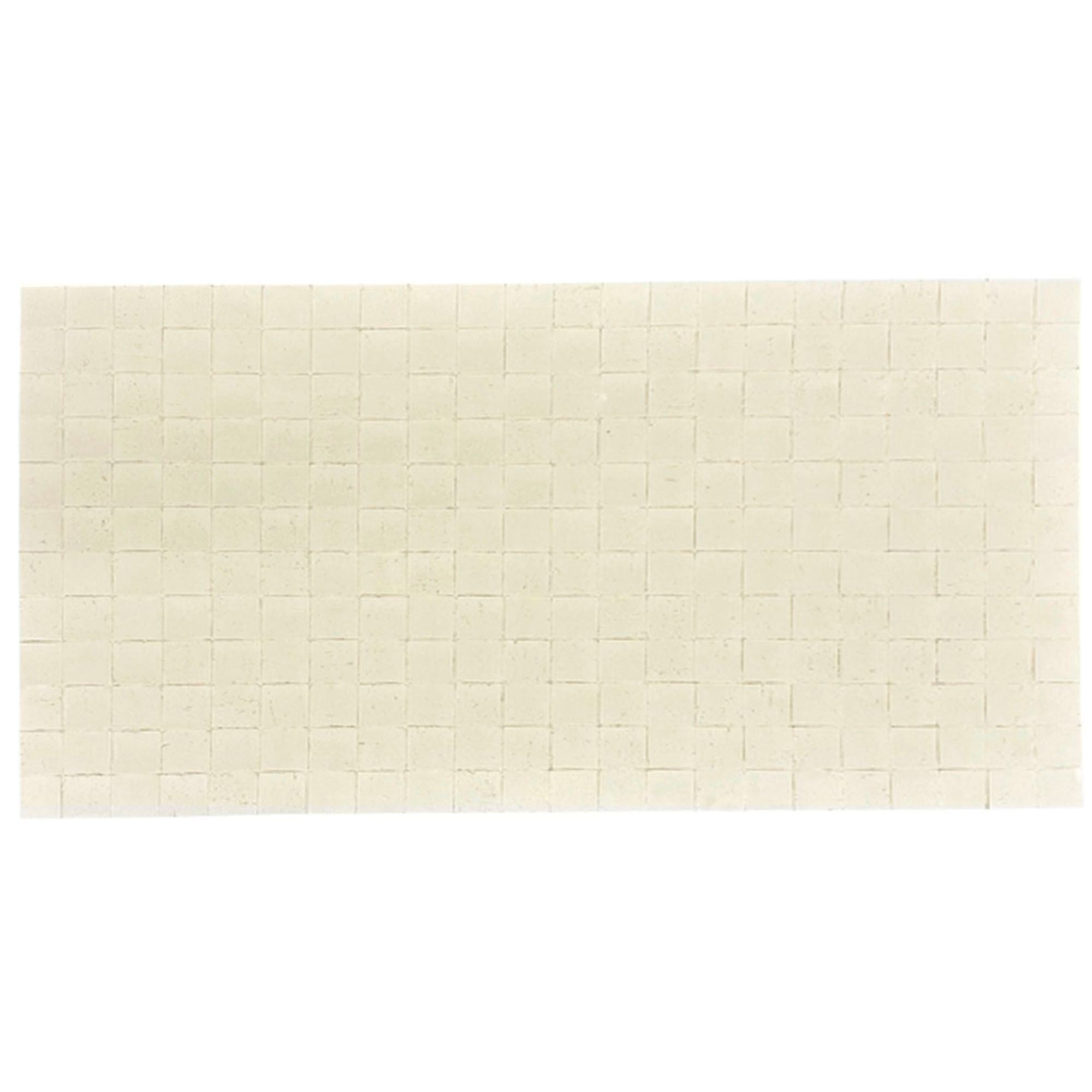 Panel Mural de Piedra Flexible Natural Trieste Mosaic Beige 118x58cm - Revestimiento Pared impermeable